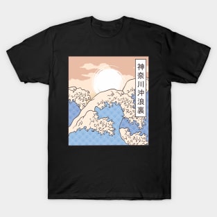 Pastel Great Wave T-Shirt